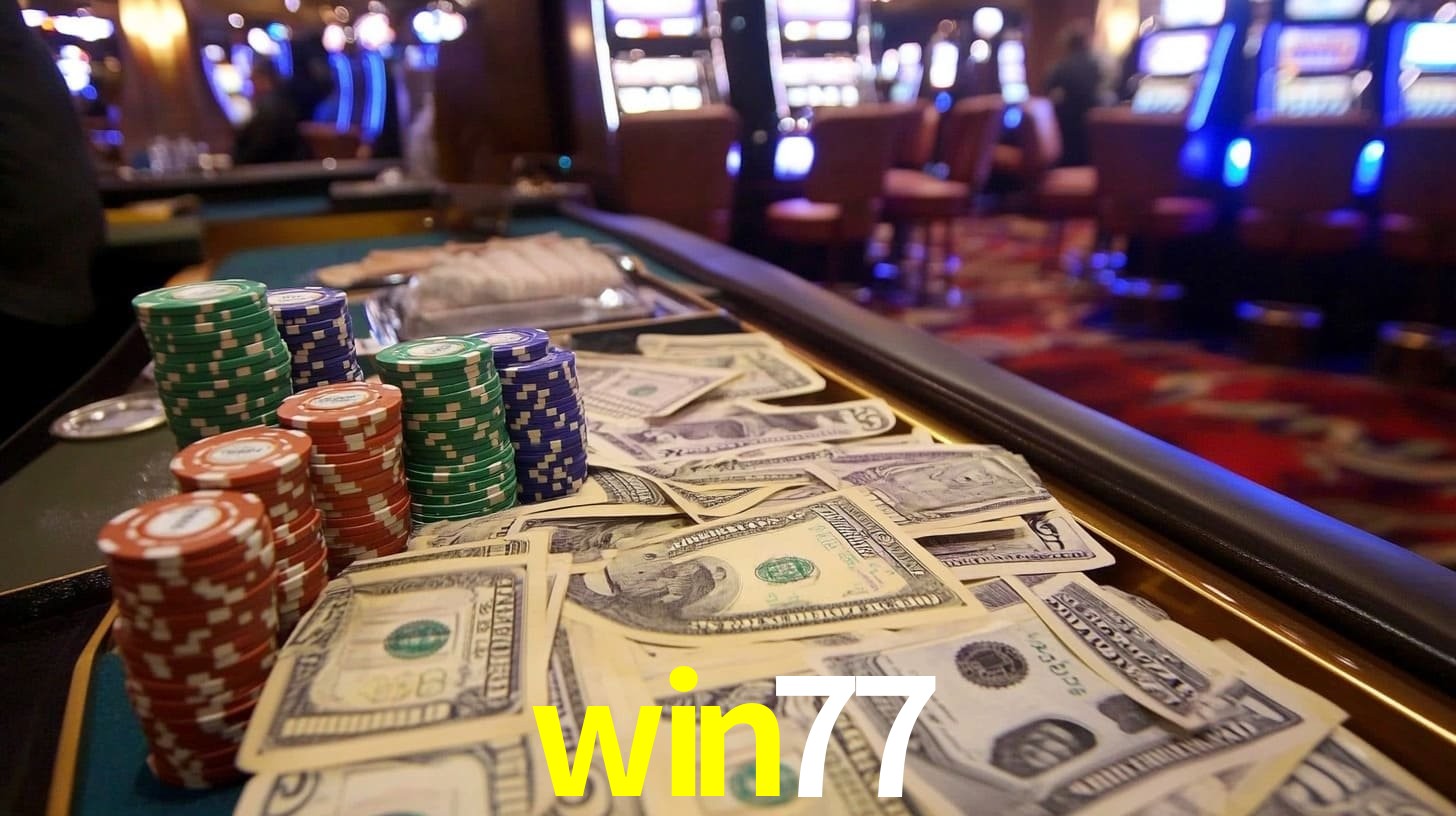 Slots com jackpots e giros grátis na win77